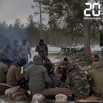 Guerre en Ukraine : Dans la forêt en Estonie avec un bataillon de chasseurs alpins