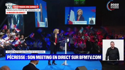 Valérie Pécresse: "Marine Le Pen et Éric Zemmour sont l'assurance de l'élection d'Emmanuel Macron"