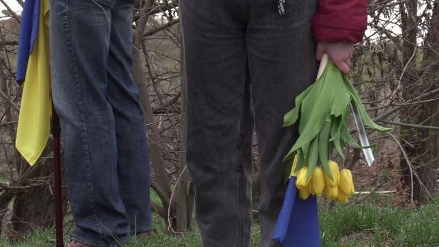 Son dakika haberleri! Çatışmalarda hayatını kaybeden Ukrayna askeri için cenaze töreni