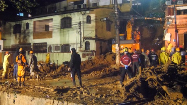 Deadly landslides kill 14 with several still missing in Brazil