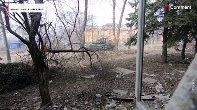 Russian state television shows life of troops in Mariupol