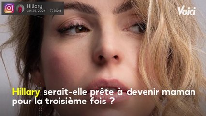 Voici - Hillary prête à devenir maman pour la troisième fois ? Elle répond