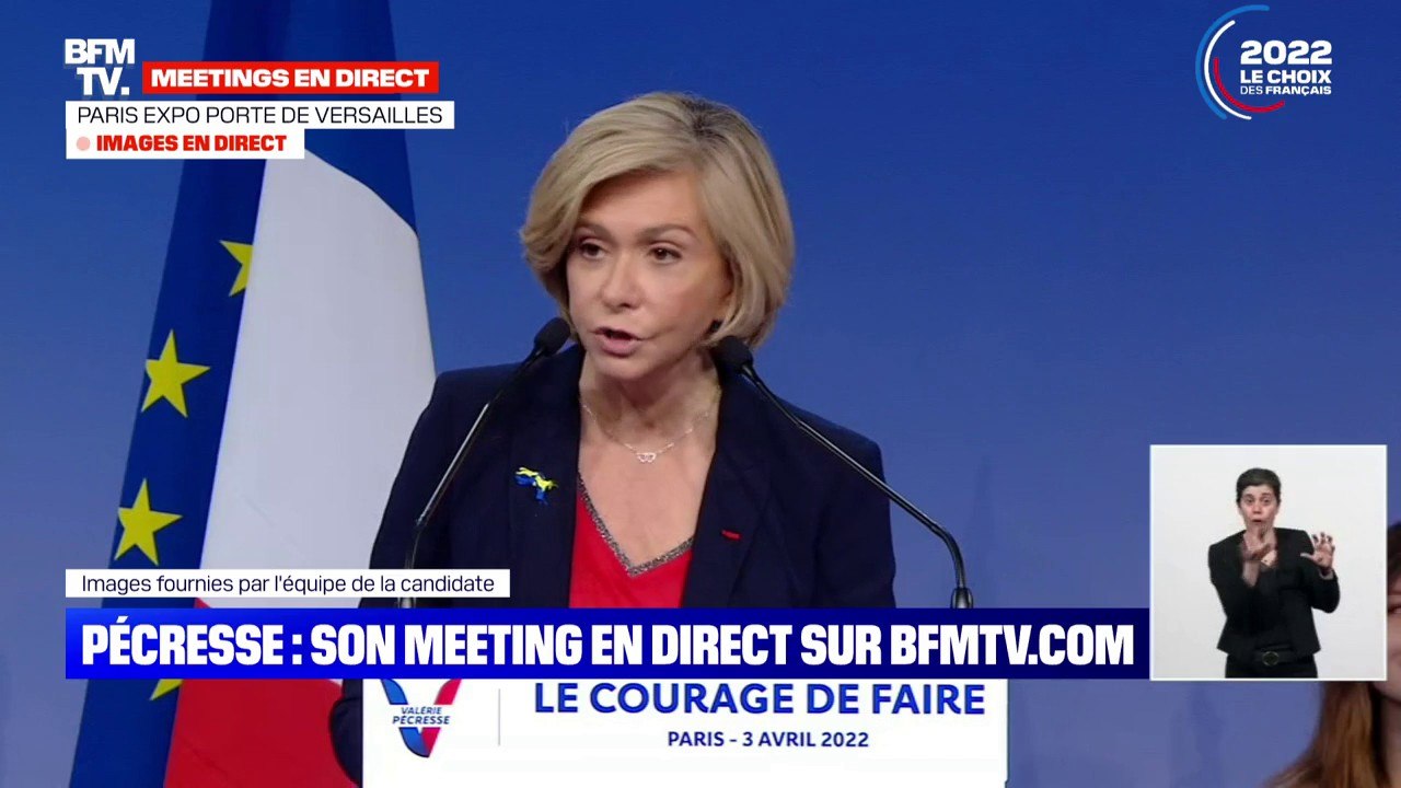 Valérie Pécresse: "Je veux protéger les données personnelles des Français"