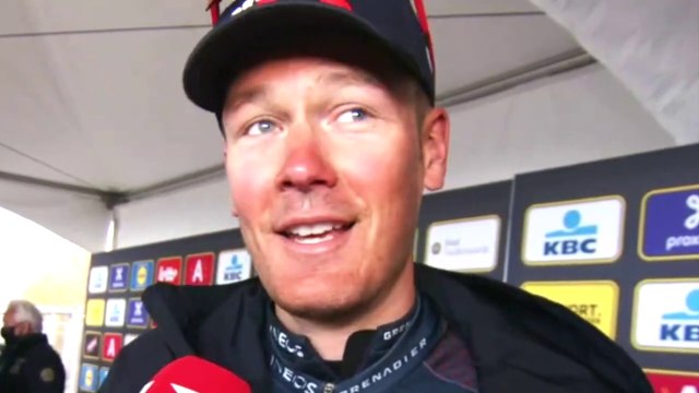 Tour des Flandres 2022 - Dylan van Baarle : I just did my sprint, and there was no more space for Tadej Pogacar
