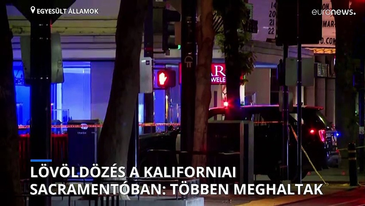 Lövöldözés a kaliforniai Sacramentóban: többen meghaltak
