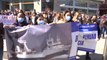 Cientos de personas piden en Marín justicia para los marineros del Villa de Pitanxo desaparecidos en el naufragio