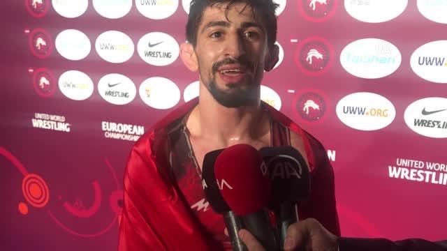 BUDAPEŞTE - Milli güreşçi Kerem Kamal'dan dünya şampiyonluğu sözü