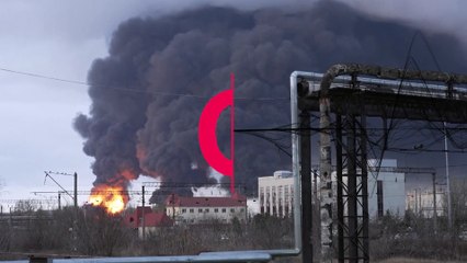 بدون تعليق: صواريخ روسية تقصف مستودعات وقود في أوديسا