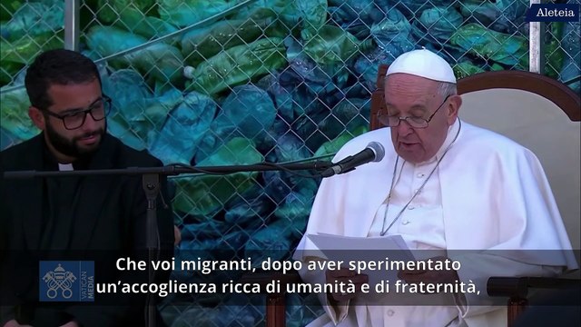 Papa ai migranti: possiante diventare “animatori di accoglienza e fraternità”