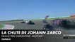 La chute de Zarco devant Quartararo - Grand Prix d'Argentine - MotoGP