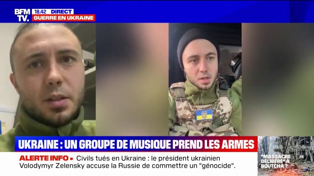 Les comiques et les acteurs se transforment en leaders politiques : le témoignage d'un chanteur ukrainien reconverti en soldat