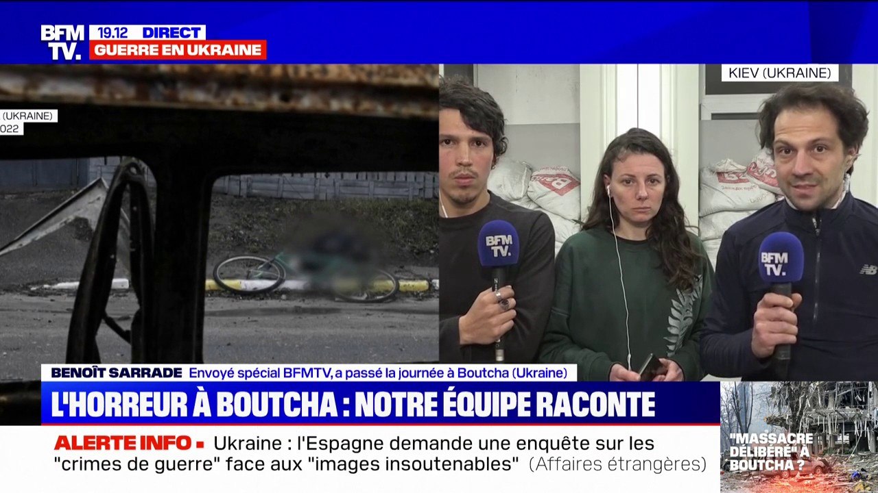 "Une ville d'horreur, l'enfer, la fin du monde": le témoignage de nos envoyés spéciaux à Boutcha