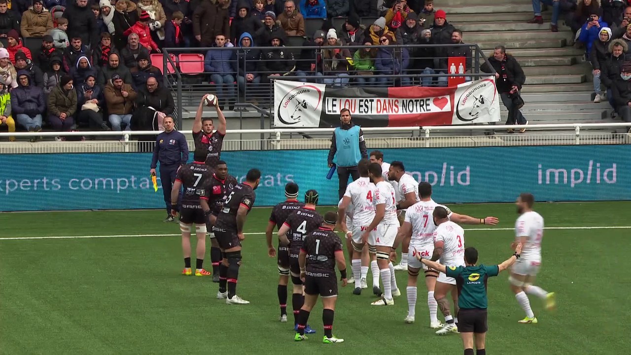 TOP 14 - Essai de Baptiste COUIILLOUD (LOU) - LOU Rugby - RC Toulon - J22 - Saison 2021/2022