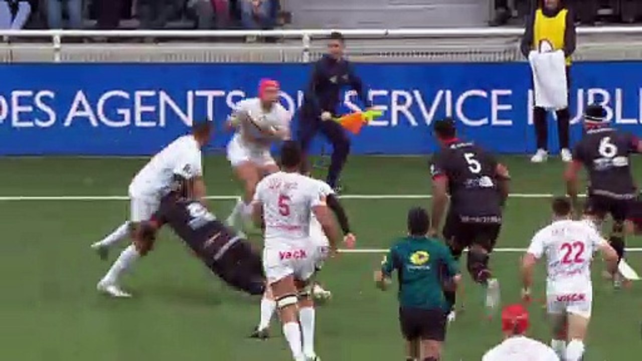 TOP 14 - Essai de Gabin VILLIERE (RCT) - LOU Rugby - RC Toulon - J22 - Saison 2021/2022