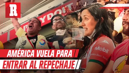 El COLOR del Necaxa vs América ll Las ÁGUILAS sacan tres puntos de ORO