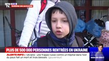 Malgré les risques, plus de 500.000 Ukrainiens rentrent chez eux