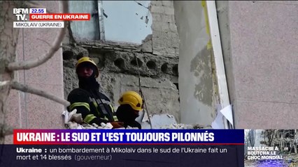 Guerre en Ukraine: le sud et l'est toujours pilonnés par l'armée russe