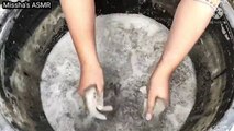 Dusty Soft Sand Cement Foamy Water Crumbles Cr: Misshas ASMR❤