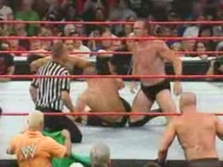 Lumber Jack match John Cena vs Snitsky