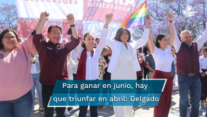 “El país se pintará de guinda”, augura Mario Delgado vitorias en 6 de 6 gubernaturas