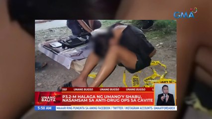 P3.2M halaga ng umano'y shabu, nasamsam sa anti-drug ops sa Cavite | UB