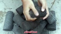 Gritty Charcoal Sand Cement Floor Dry Water Crumbling Cr: ASMR Naaz