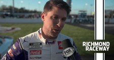 Denny Hamlin pulls through late to win at Richmond: ‘Drove as hard as I could’