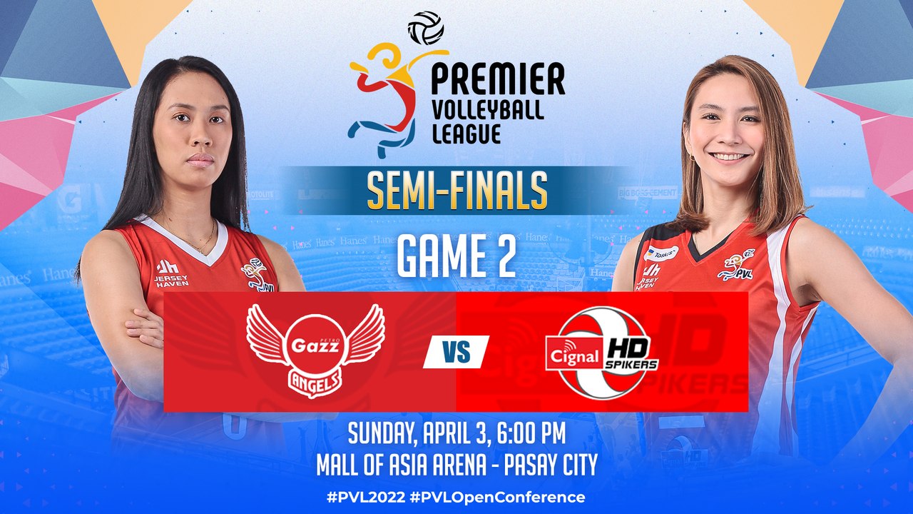 2022 PVL OPEN CONFERNCE | PETRO GAZZ ANGELS vs CIGNAL HD SPIKERS | APRIL 03, 2022