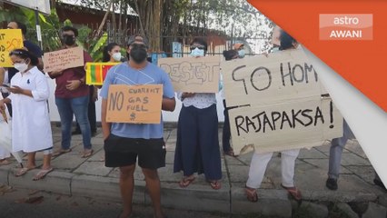 Sri Lanka | Penduduk protes perintah darurat dan sekatan media sosial
