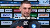 Atalanta-Napoli 1-3 3/4/22 intervista post-partita Matteo Politano