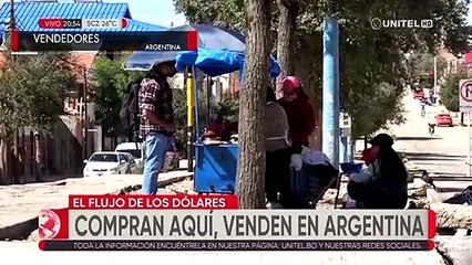 Descargar video: Contrabando de dólares: argentinos llegan a Bolivia para llevarse la moneda extranjera