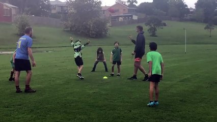 Bega Bombers U11s training l  March 31, 2022 l  Bega District News