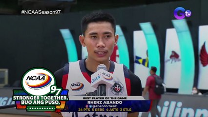 Rhenz Abando registers new career-high in Letran win vs. Perpetual | NCAA Season 97