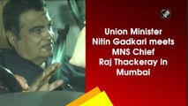 Nitin Gadkari meets MNS chief Raj Thackeray in Mumbai