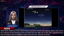 A Close Conjunction Of Mars And Saturn As Jupiter Shows Up For Spring: What To See In The Nigh - 1BR