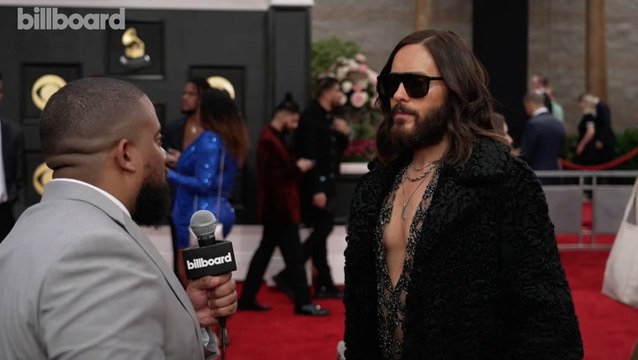 Jared Leto Talks Box Office Success of ‘Morbius,’ New 30 Seconds to Mars Music and More | 2022 GRAMMYs