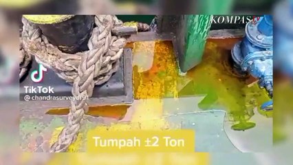 Hoaks 2,5 Ton Minyak Goreng Seharga 37 Miliar  Tumpah di Laut | News Or Hoax