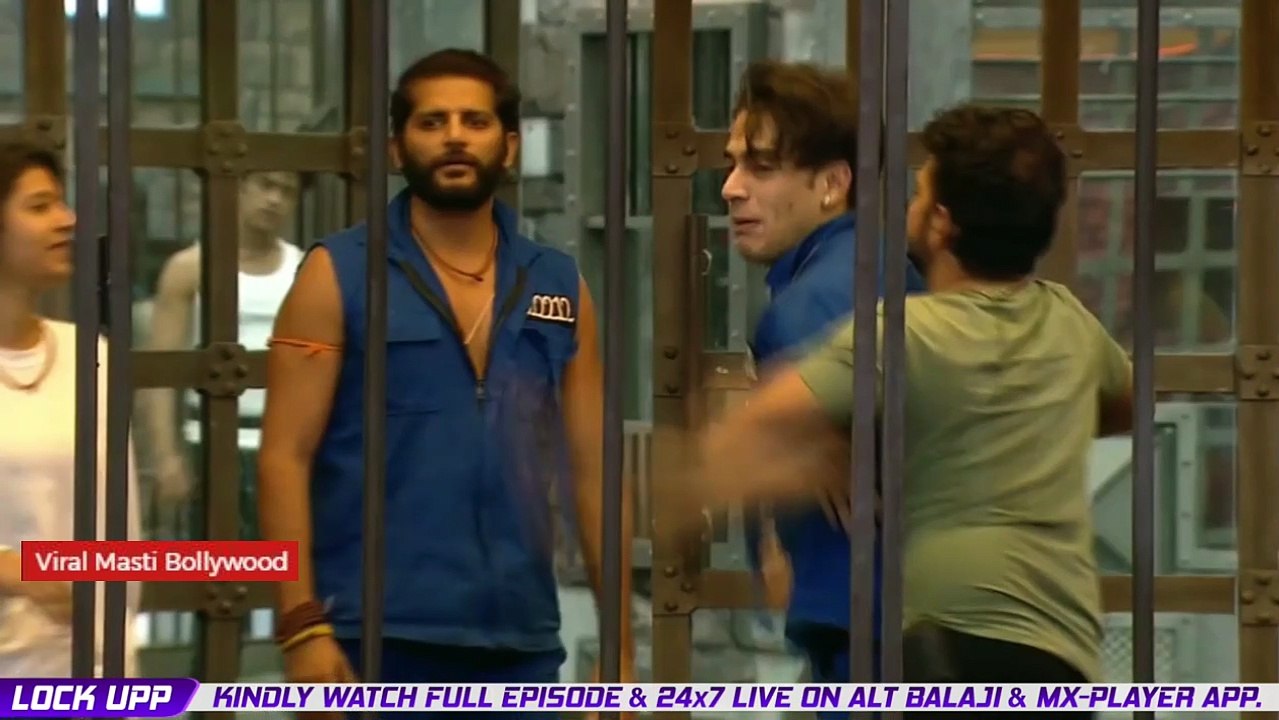 Lock Upp Live Zeeshan In Orange and Vinit In Blue Team, Lock Upp Promo, Lock Upp Episode