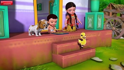 కువా కువా బాతు   Telugu Rhymes for Children   Infobells