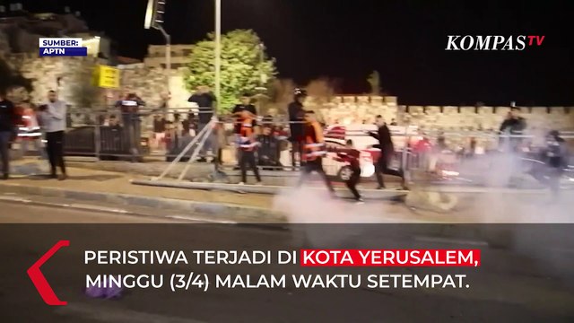 Bentrokan Pecah di Kota Yerusalem, Polisi Israel Tangkap 10 Pengunjuk Rasa Palestina