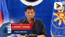 Sitwasyon ng mga residenteng apektado ng pag-aalburoto ng Bulkang Taal, personal na aalamin ni Pangulong Duterte