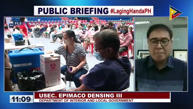 DOH at DILG, tuloy ang assistance na binibigay sa mga LGU para paigtingin ang vaccination drive sa iba't ibang lugar sa bansa