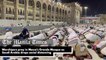 Worshipers pray in Mecca's Grande Mosque as Saudi Arabia drops social distancing