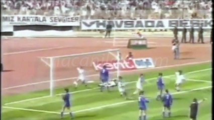 Beşiktaş 1-0 Sarıyer 05.05.1991 - 1990-1991 Turkish 1st League Matchday 28