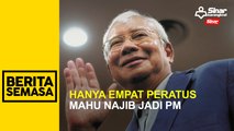 Hanya empat peratus mahu Najib jadi PM