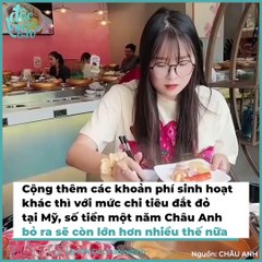 Rich kid Châu Anh thoải mái sắm đồ hiệu ở Mỹ, không bận tâm học phí | Điện Ảnh Net