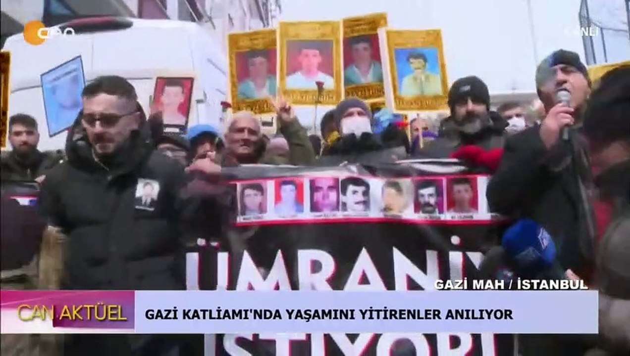 Gazi Katliamından Katedilenler Anıldı 2022