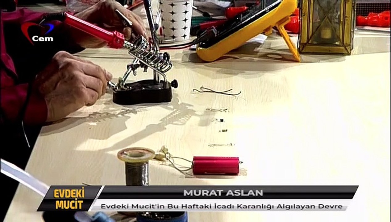 Evdeki Mucit Karanlığı Algılayan Led Devre