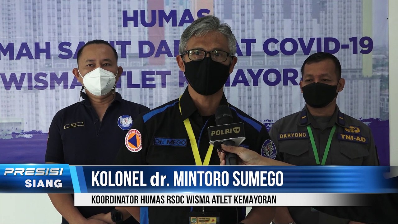 Update Covid-19 di RSDC Wisma Atlet