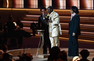 D'Mile dedicates Song of the Year Grammy Award to late mother